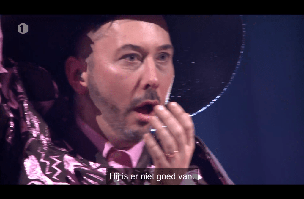 No, he's really shocked