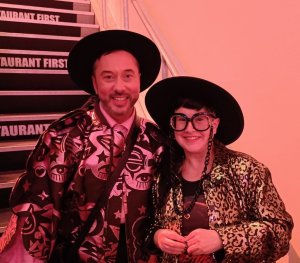 Gustaph and me being hat twins
